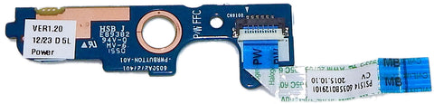 HP Elitebook 850 G3 Pro Laptop Power Button Board W/ Cable- 6050A2727401