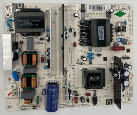 Onn 100005843 4K LED TV 600-U Power Supply Board- CH1160D-1MF