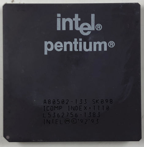 Intel Pentium 133 MHz Desktop CPU Processor- SK098