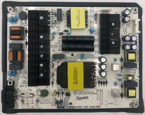 Sharp LC-58Q7370U LED TV RSAG7.820.8349/ROH Power Supply Board- 239418
