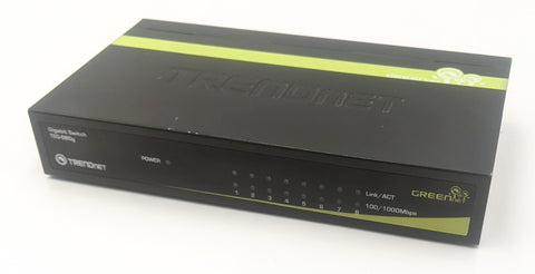 TRENDnet 8-Port Gigabit GREENnet Switch- TEG-S80g V1