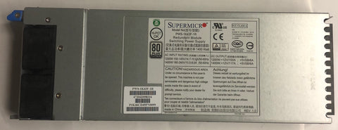 Supermicro 1400W Server Redundant Power Supply- PWS-1K43F-1R
