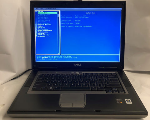 Dell Latitude D531 Laptop- 2GB RAM, AMD Dual Core CPU