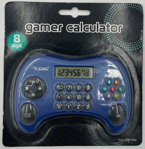 X-Cool 8-Digit Gamer Calculator- 208-053