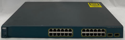 Cisco Catalyst 3560 Series PoE-24 24-Port Managed Network Switch- WS-C3560-24PS-S