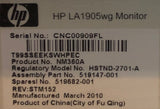 HP LA1905wg 19" Widescreen LCD Monitor