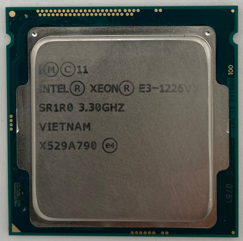 Intel Xeon E3-1226 v3 Server CPU Processor- SR1R0