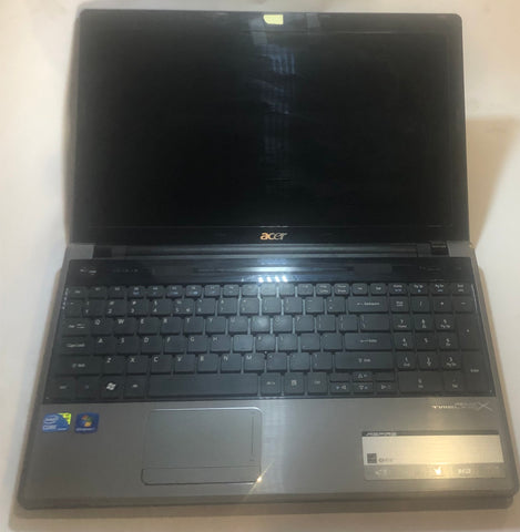 Acer Aspire 5820T Laptop- 250GB HDD, 4GB RAM, Intel i5-480M, Windows 7 Home