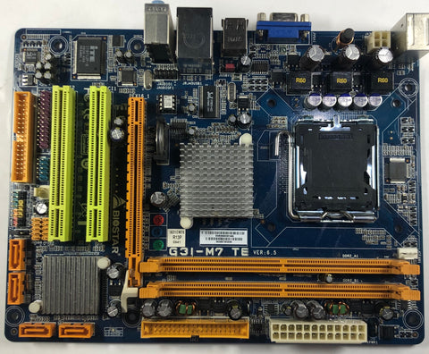 Biostar G31-M7 TE Desktop MicroATX Motherboard