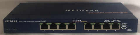 Netgear ProSafe 8-Port Gigabit Smart Switch- GS108T