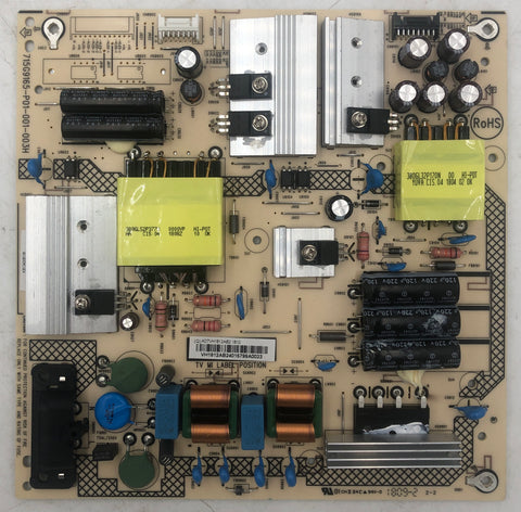 Vizio D43-F1 4K LED TV 715G9165-P01-001-003H Power Supply Board- ADTVH1812AB2