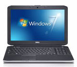 Dell Latitude E5530 Laptop- 120GB SSD, 4GB RAM, Intel i3-3110M CPU, Windows 7 Pro