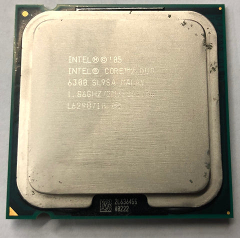 Intel Core 2 Duo E6300 Desktop CPU Processor- SL9SA