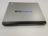 Cisco 24-Port 10/100 + 2-port Gigabit Switch With WebView & PoE- SRW224P