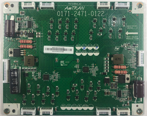 Vizio M55-E0 4K LED TV 0171-2471-0122 LED Driver Board- 3655-0072-0111
