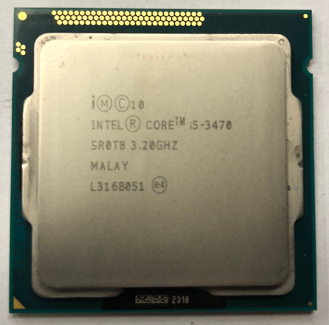 Intel Core i5-3470 Desktop CPU Processor- SR0T8