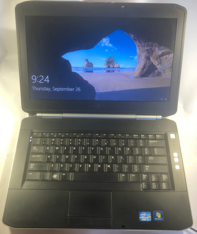 Dell Latitude E5420 Laptop- 250GB HDD, 4GB RAM, Intel i3-2310M CPU, Windows 10