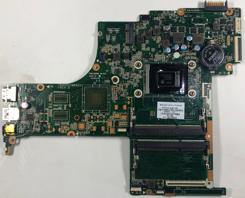 HP Pavilion 15- AB Laptop DA0X21MB6D0 Motherboard- 809339-001
