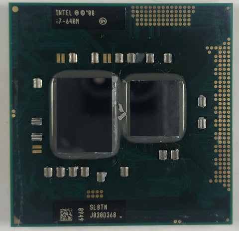 Intel Core i7-640M Laptop CPU Processor- SLBTN