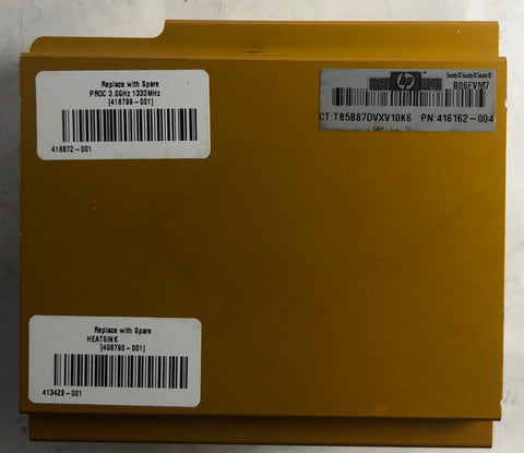 HP ProLiant DL380 G5 Server CPU Heatsink Assembly- 408790-001