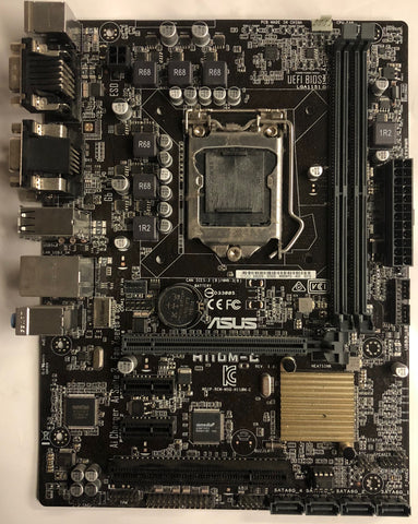 Asus H110M-C Desktop micro-ATX Motherboard