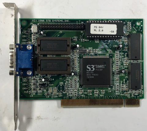 STB Systems 1X0-0360-007 2MB PCI Graphics Card