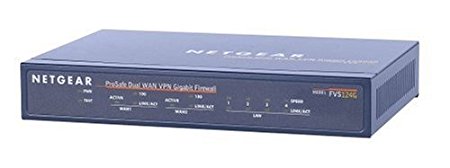 NETGEAR ProSafe Dual WAN VPN Gigabit Firewall- FVS124G