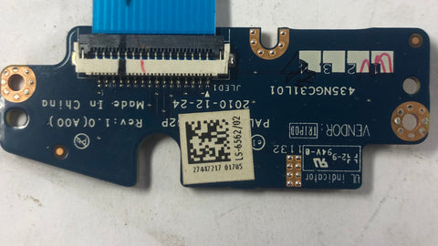 Dell Latitude E6520 Laptop Power Button Board- LS-6562P