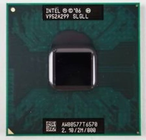 Intel Core 2 Duo T6570 Laptop CPU Processor- SLGLL