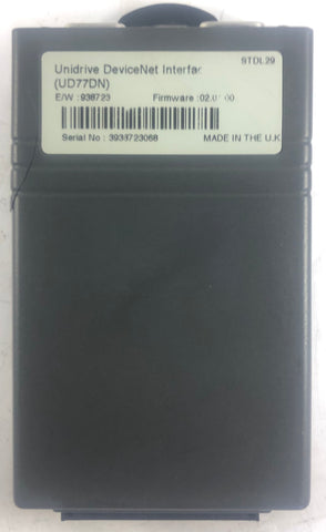 Control Techniques Unidrive UD77DN DeviceNet Interface Application Module- STDL29
