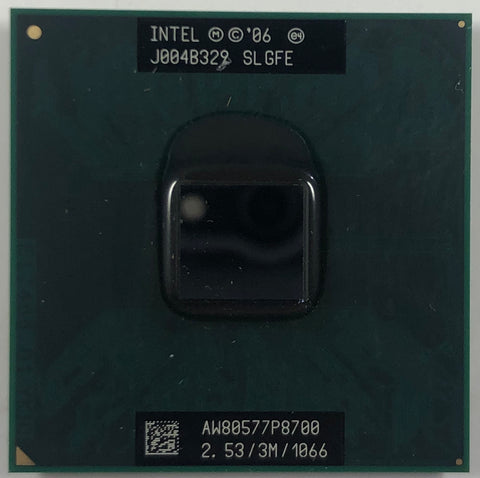 Intel Core 2 Duo P8700 Laptop CPU Processor- SLGFE