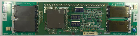 Vizio V042LFHDTV10A LCD TV PPW-EE42VF-0 Backlight Inverter Board- 6632L-0481A