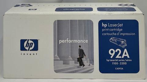 HP 92A Black Print Cartridge- C4092A