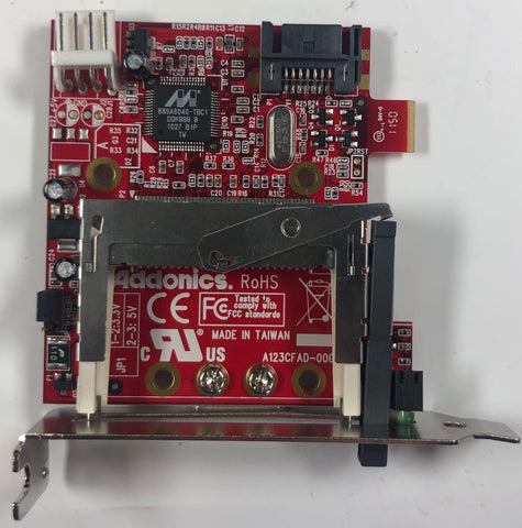 Addonics A123CFAD-00G Internal SATA Compact Flash Player- ADSACF-7MS