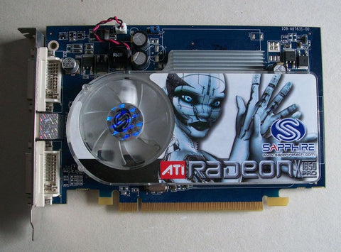 Sapphire Radeon X1650 Pro 256MB DDR3 PCI E Video Graphics Card 109