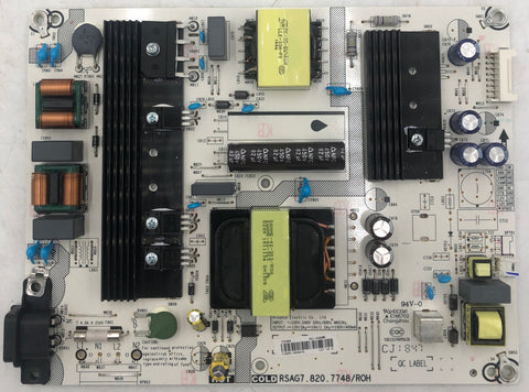 Hisense 43R6E 4K LED TV RSAG7.820.7748/ROH Power Supply Board- 222684