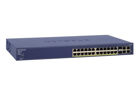 Netgear ProSafe 24+4 Smart Switch with PoE- FS728TP