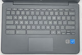 HP Chromebook 11 G6 EE- 16GB eMMC, 4GB RAM, Intel Celeron N3350 CPU, ChromeOS