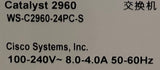 Cisco Catalyst 2960 24-Port Gigabit Network Switch- WS-C2960-24PC-S