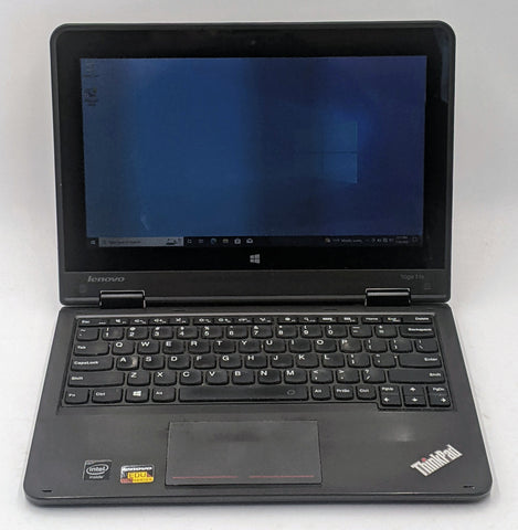 Lenovo ThinkPad Yoga 11e Laptop- 128GB SSD, 4GB RAM, N2940 CPU, Windows 10 Pro