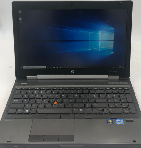 HP EliteBook 8570w Laptop- 256GB SSD, 20GB RAM, Intel i7 CPU, Windows 10 Pro