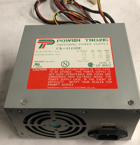 Power Tronic POW145003AAWW 145W Desktop Power Supply- CK-4145DE