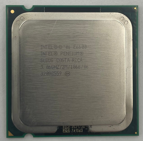 Intel Pentium E6600 Desktop CPU Processor- SLGUG