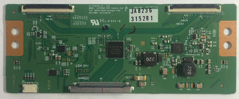 LG 47LN5400-UA LED TV 6870C-0444A T-Con Board- 6871L-3152B
