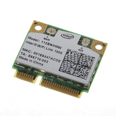 Intel Wifi Link 1000 Wireless Half Mini Card- 112BNHMW