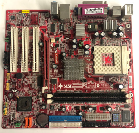 MSI MS-6734 Desktop micro ATX Motherboard- KM4AM