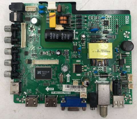 Seiki SE32HY LED TV TP.MS3393.PB818 Main Board- SY16160