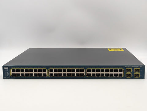 Cisco Catalyst 3560 48-Port Switch- WS-C3560-48PS-S