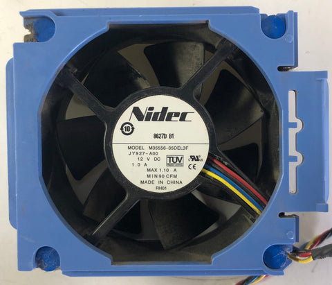 Dell PowerEdge T300 Server M35556-35DEK3F Cooling Fan & Shroud- JY927