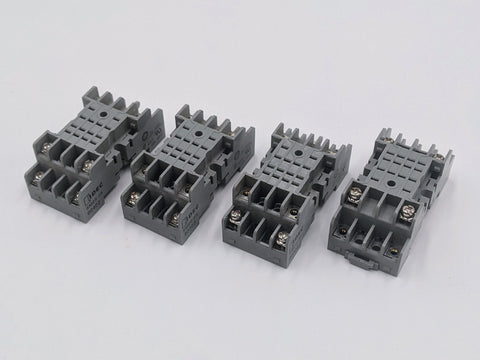 SM2S-05 IDEC DIN Rail/Snap Mount Socket (Lot of 4)